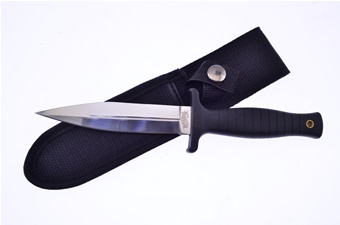 9" Black Stainless Steel Handle  Stainless Steel Blade