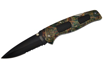 4.5" Cat-Tail Camo Composite Lockback