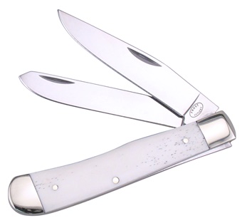 4.25" White Smoothbone Trapper