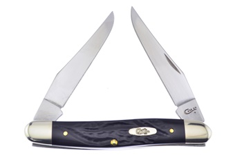 3.875" Case Rough Black Synthetic Muskrat