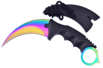 7.5" Karambit Neck Knife