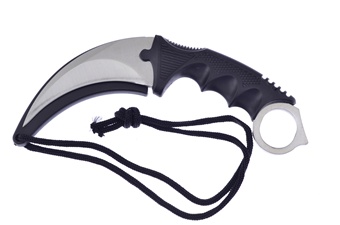 7.5" Silver Karambit