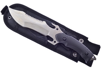 10.5" Elite Edge Skinner Silver