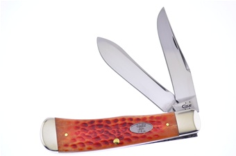 4.625" Case Whiskey Jigged Bone Panama Trapper