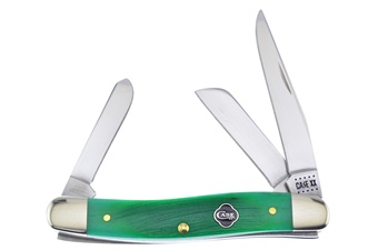 3.63" Case Clover Bone Medium Stockman