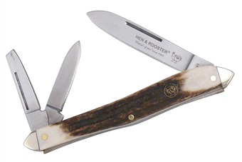 3.375" Hen + Rooster Stag 3-Blade