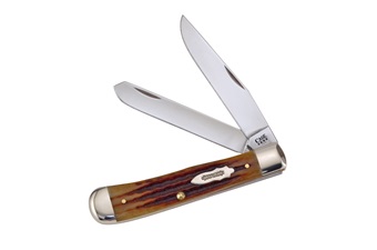 Case 130th Trapper Triple-X Antique Second Cut Bone