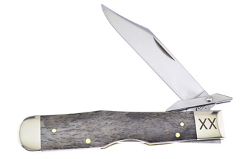 4.375"Case Dark Brown Giraffe Smoothbone Cheetah