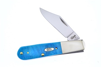 3.375"Case Caribbean Blue Bone Barlow
