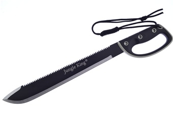 22" Jungle King Black Machete