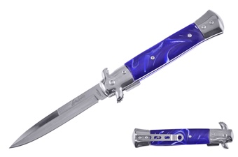 5" Blue Marble Composite Milano Stiletto