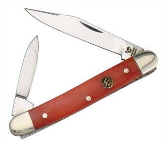 H&R Pen Knife Red Smoothbone 2 3/4