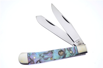 4.125" H&R Mosiac Celluloid Trapper