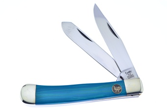 4.125" H&R Michael Prater Blue Chrysocola Trapper