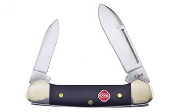 2.75" Case Smooth Black Synthetic Butterbean