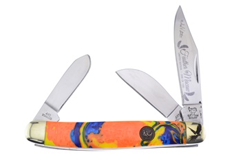 4.125" Michael Prater Feather Macaw Stockman