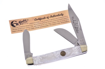 Michael Prater H&R White Pearl Stockman