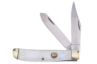 3.875" H&R Sheet Mother Of Pearl Trapper