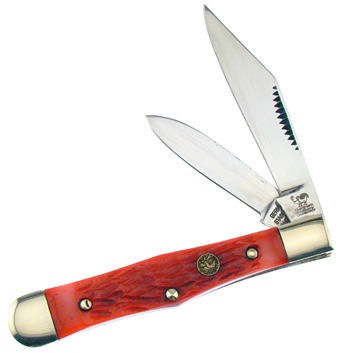 3" H&R Red Pickbone Coke Bottle Folder