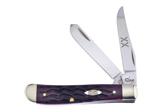 3.5" Case Cabernet Bone Mini Trapper