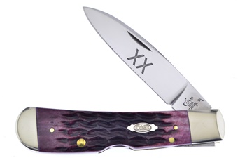 4.125" Case Cabernet Bone Tribal Lock