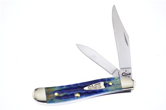 2.875" Case Burnt Indigo Bone Peanut