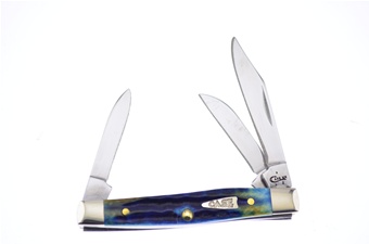 2.625" Case Burnt Indigo Small Stockman