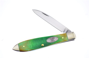 3.5" Case Clover Sawcut Teardrop