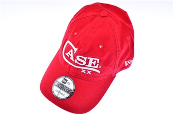 Case Newera Red/White Adjust Hat