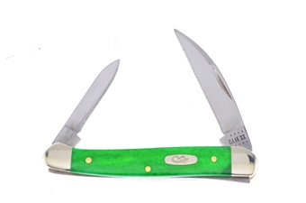 Case Mini Copperhead.Green.Small.Bone.62109w