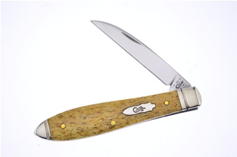 3.5" Case Antique Bone Small Teardrop