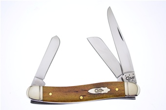 3.625" Case Antique Bone Medium Stockman