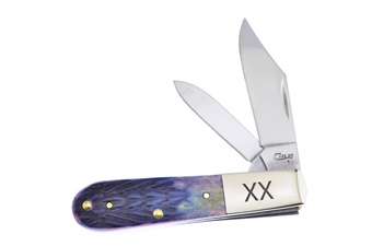 3.375" Case Burnt Prlp Jigged Bone Barlow