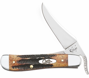 4.25" Case Burnt Bonestag Russlock