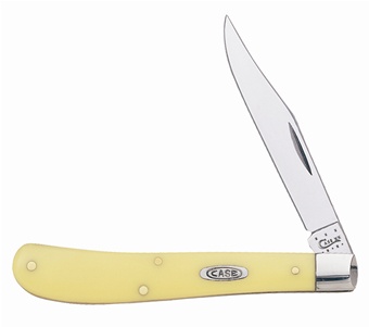 4.125" Case Yellow Synthetic Slimline Trapper
