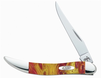 Case Small.Texas.Toothpick.Golddeen Ruby3"