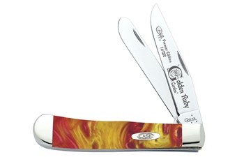 4.25" Case Golden Ruby Corelon Trapper