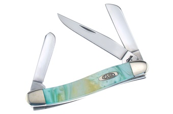 3.625" Case Rainbow Ice Medium Stockman