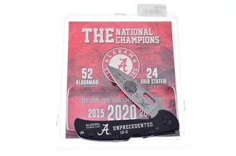 4.25" Alabama National Champions 13-0 w/ Clam Packaging