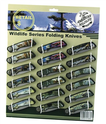 American Wildlife Display 18pc.