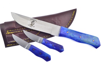 3pc Blue Bone Hunter Set