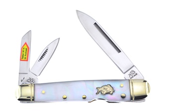 4" Mother Of Pearl Locking Whittler