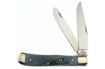 4.25" Black/Gold Bone