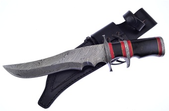 12.75"Overall Buffalo Horn Dm   Sheath