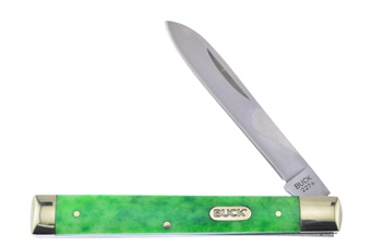 3.625" Buck Green Smoothbone Doctor's Knife
