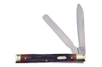 3.625" Buck Imitation Stag Bone Doctor's Knife