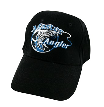 Master Angler Cap Black