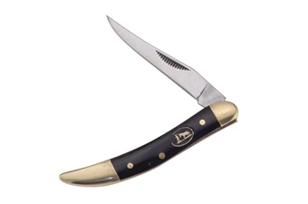 Show Sample Cape Buffalo Horn Copper Bolsters Toothpick (1p