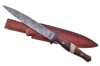 Show Sample Valley Forge Damascus Rosewood (1p