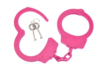 Show Sample Pink Handcuffs (1pc)